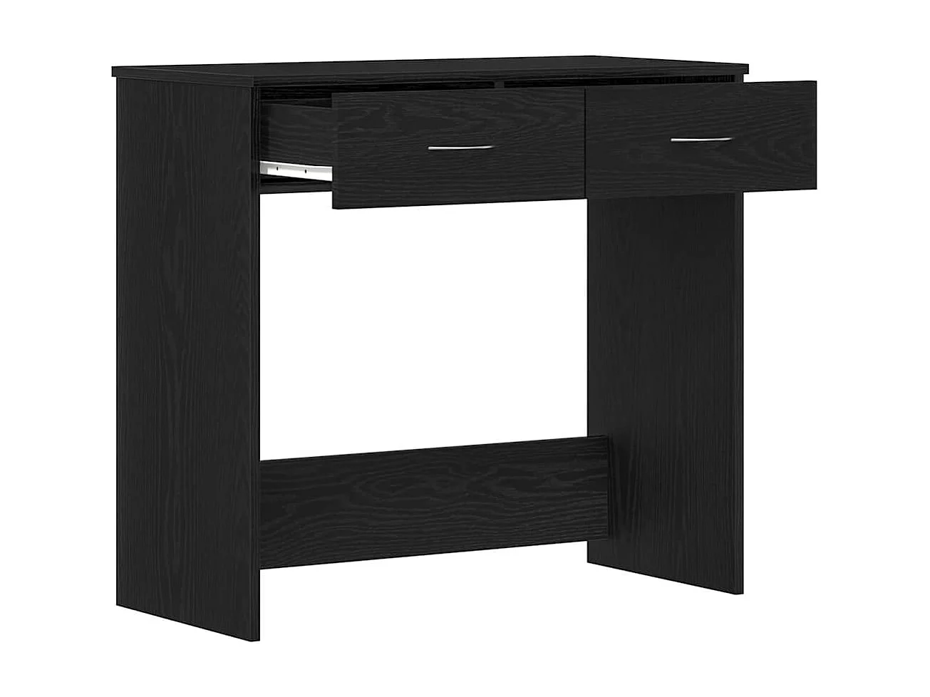 Bureau Chêne noir 80 x 40 x 75 cm Bois d'ingénierie