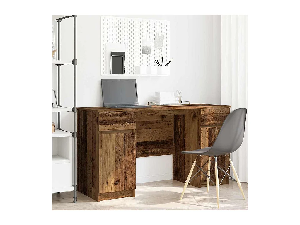 Bureau Bois ancien 140 x 49 x 76 cm Bois d'ingénierie