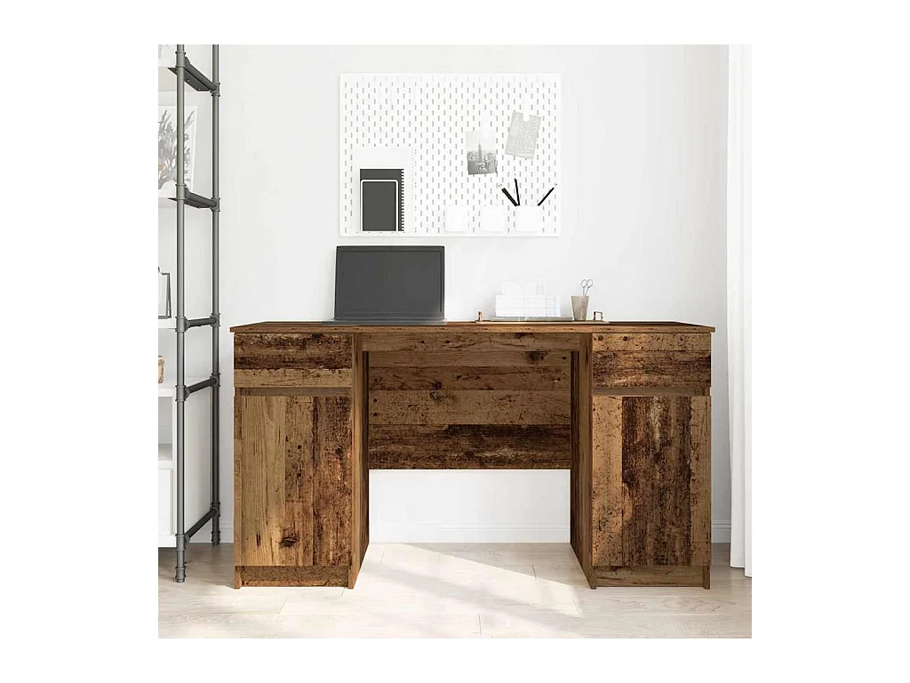 Bureau Bois ancien 140 x 49 x 76 cm Bois d'ingénierie