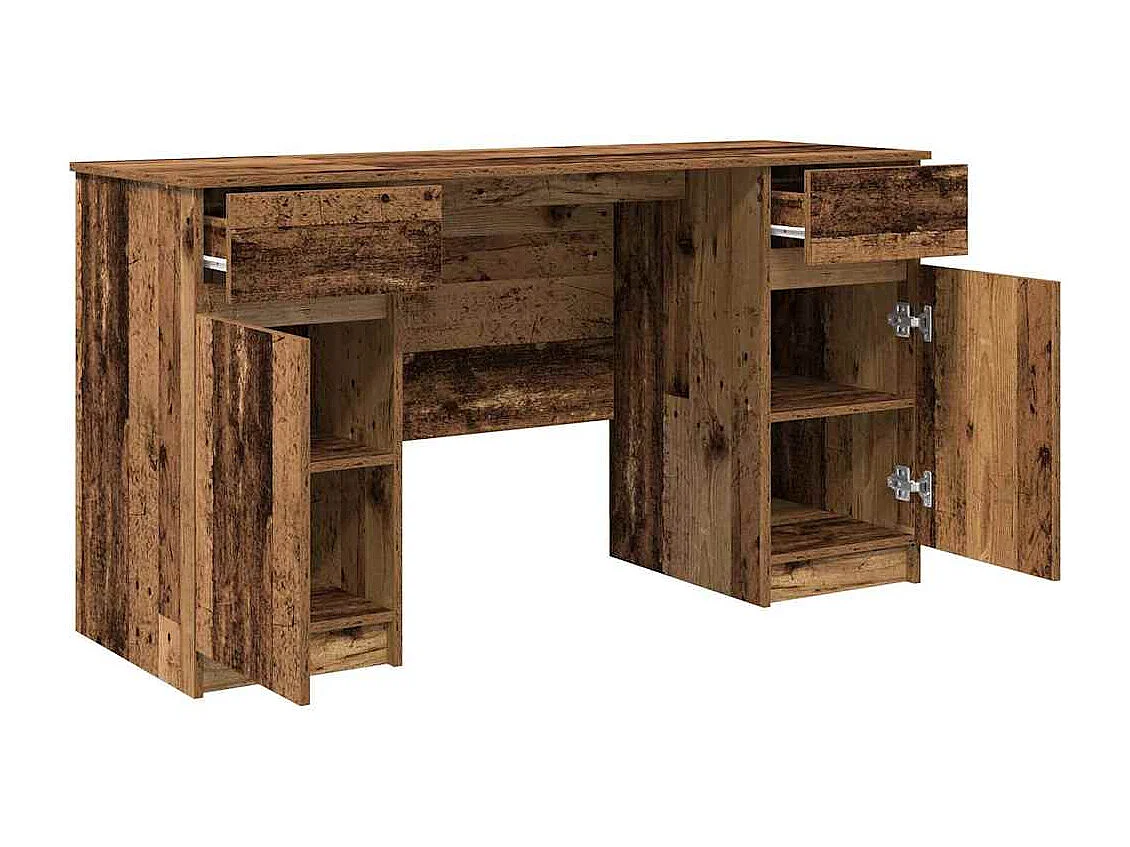 Bureau Bois ancien 140 x 49 x 76 cm Bois d'ingénierie