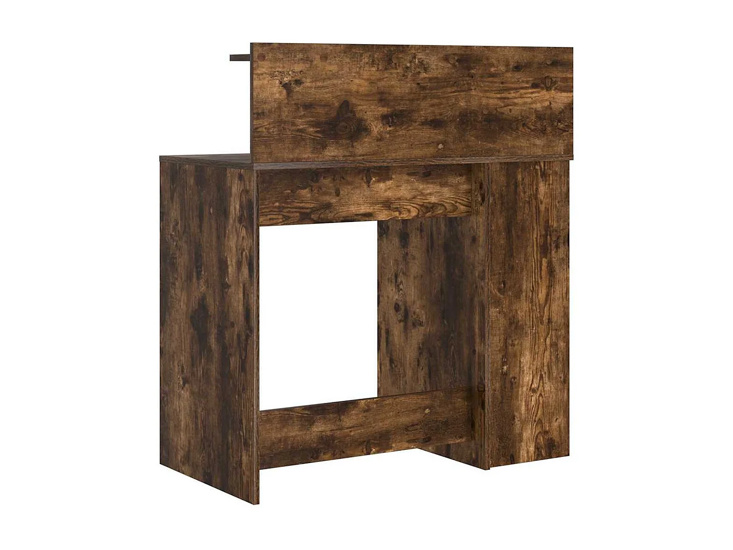 Bureau avec rangement Chêne fumé 90 x 48 x 101,5 cm