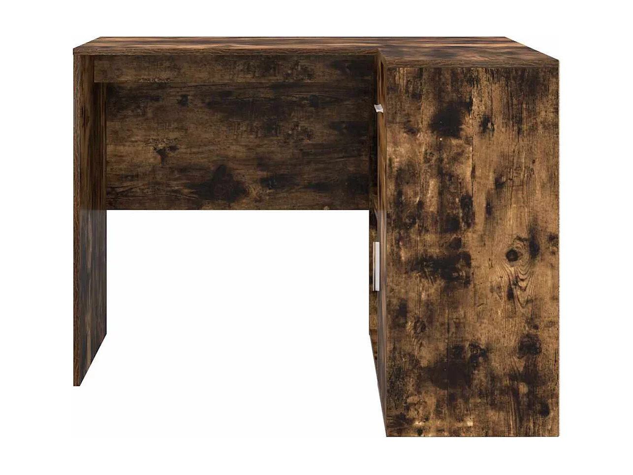 Bureau d'angle Chêne fumé 102 x 50 x 75 cm Bois d'ingénierie