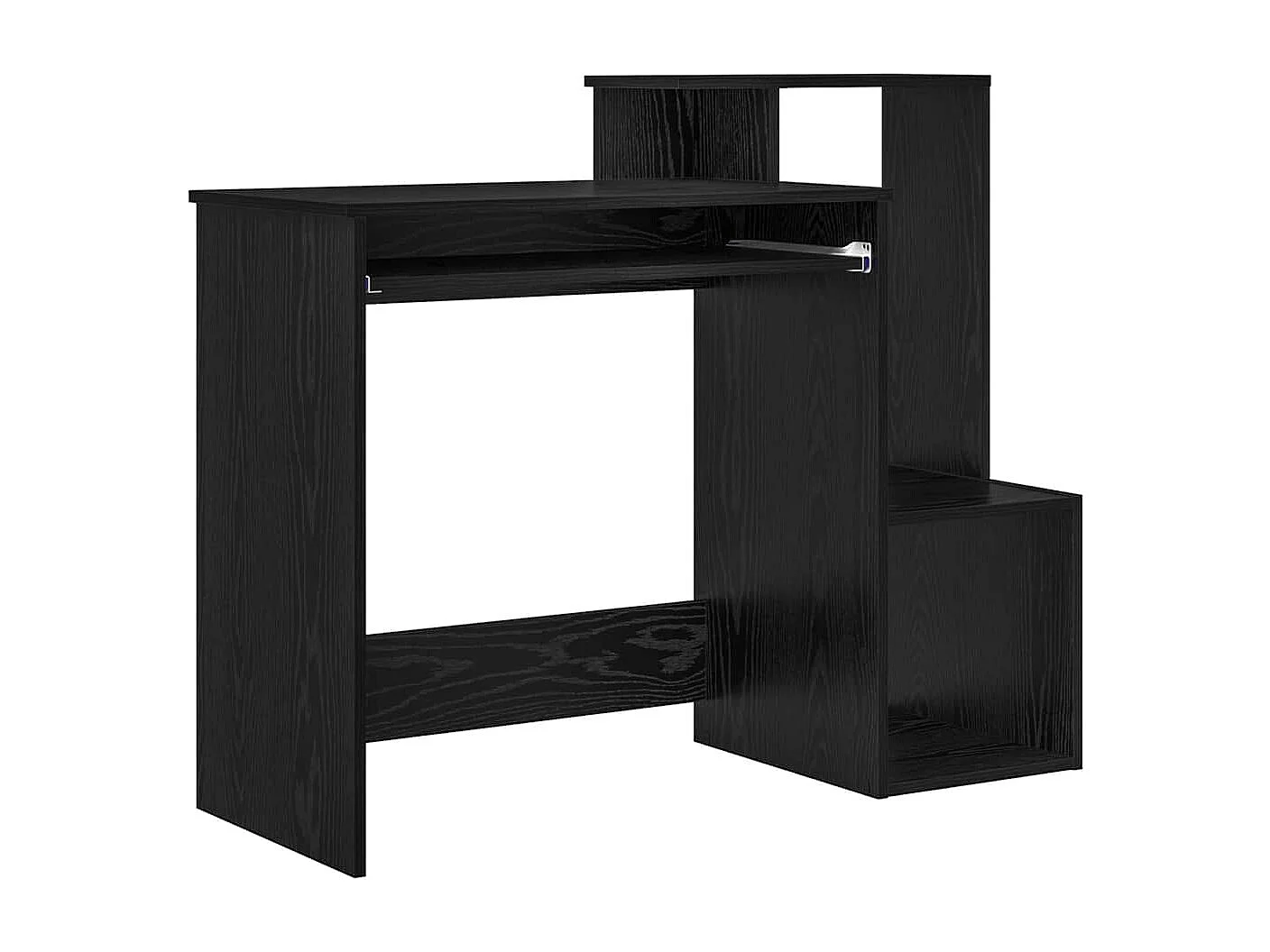 Bureau Chêne noir 106 x 40 x 88.5 cm Bois d'ingénierie