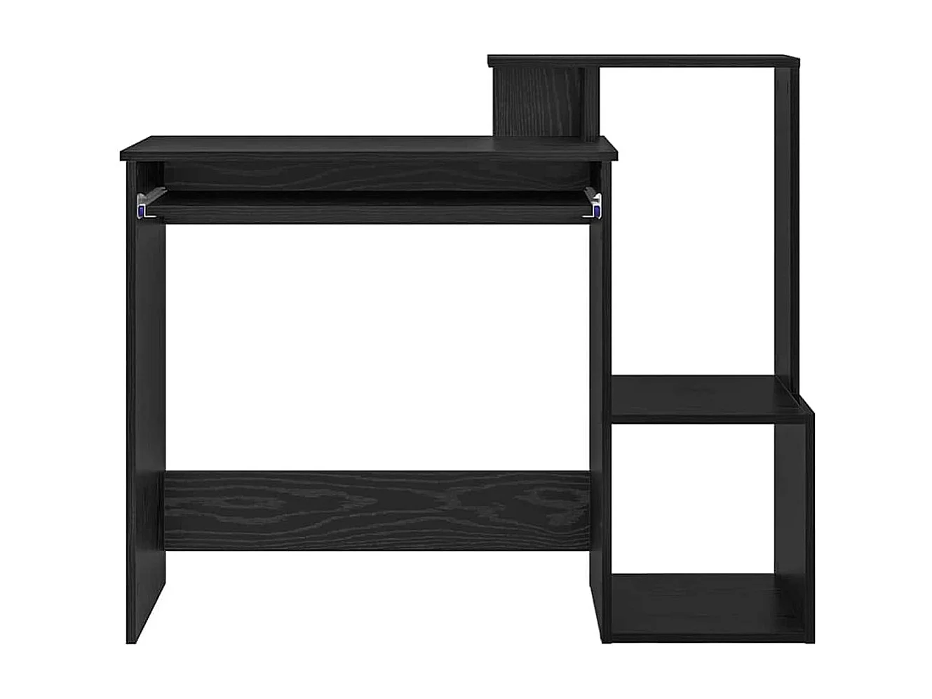 Bureau Chêne noir 106 x 40 x 88.5 cm Bois d'ingénierie