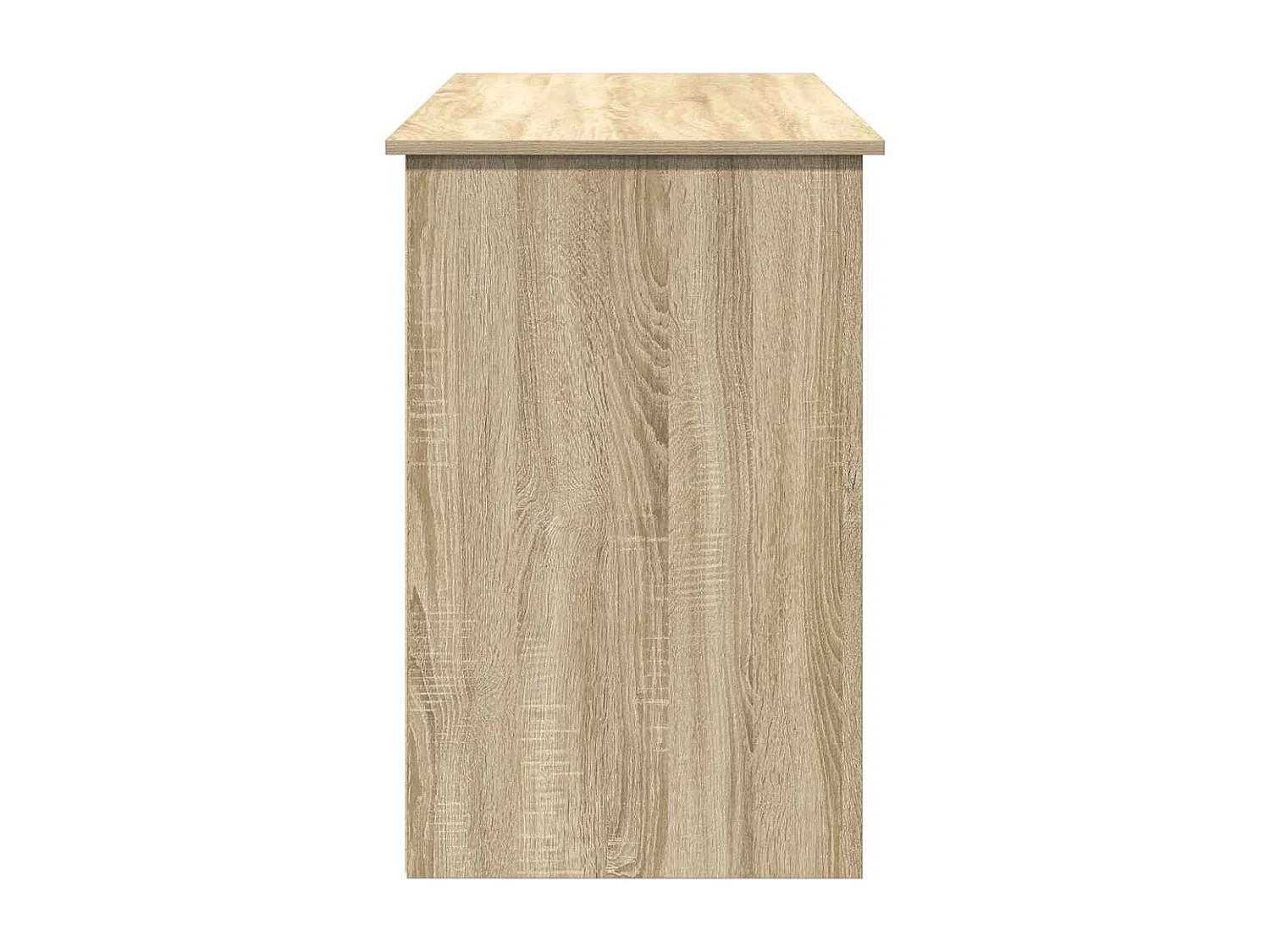 Bureau chêne sonoma 102x50x75 cm bois d'ingénierie
