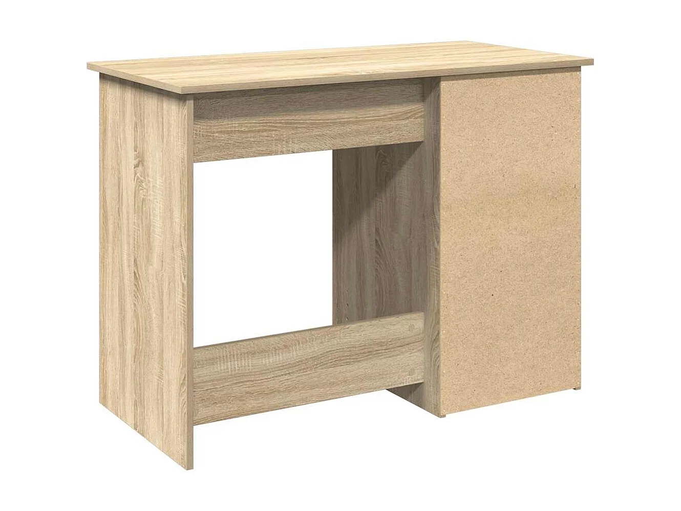 Bureau chêne sonoma 102x50x75 cm bois d'ingénierie
