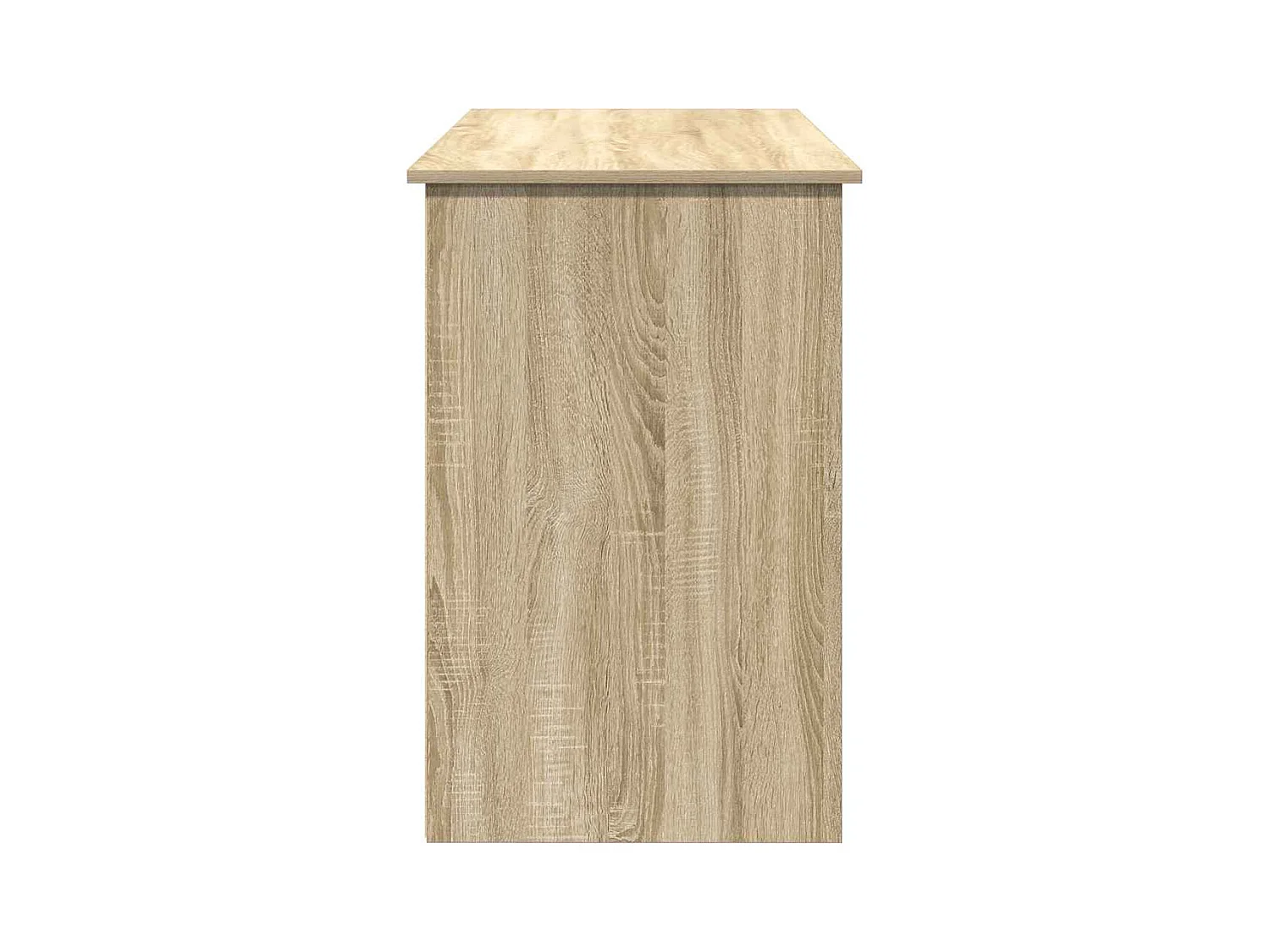 Bureau chêne sonoma 102x50x75 cm bois d'ingénierie