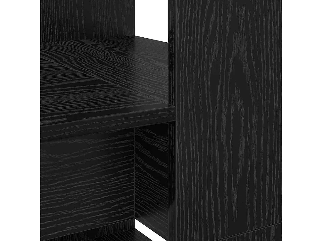 Bureau Chêne noir 113 x 54 x 120 cm Bois d'ingénierie