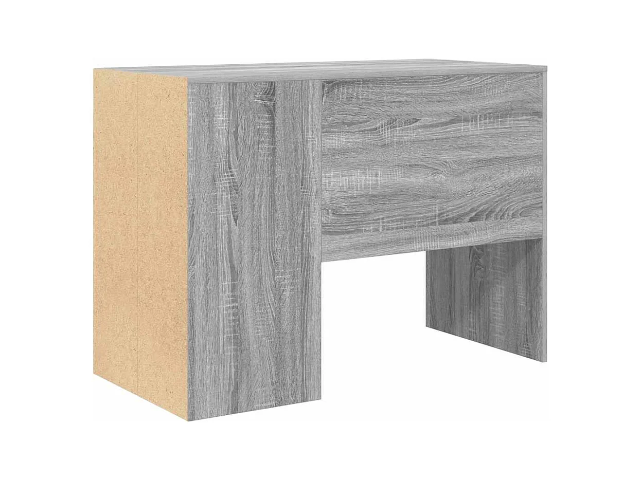 Bureau Gris Sonoma 102 x 50 x 75 cm Bois d'ingénierie
