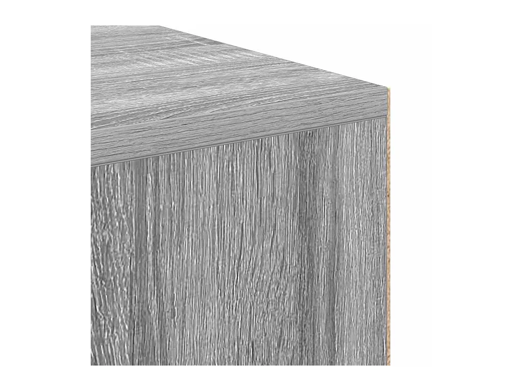 Bureau Gris Sonoma 102 x 50 x 75 cm Bois d'ingénierie