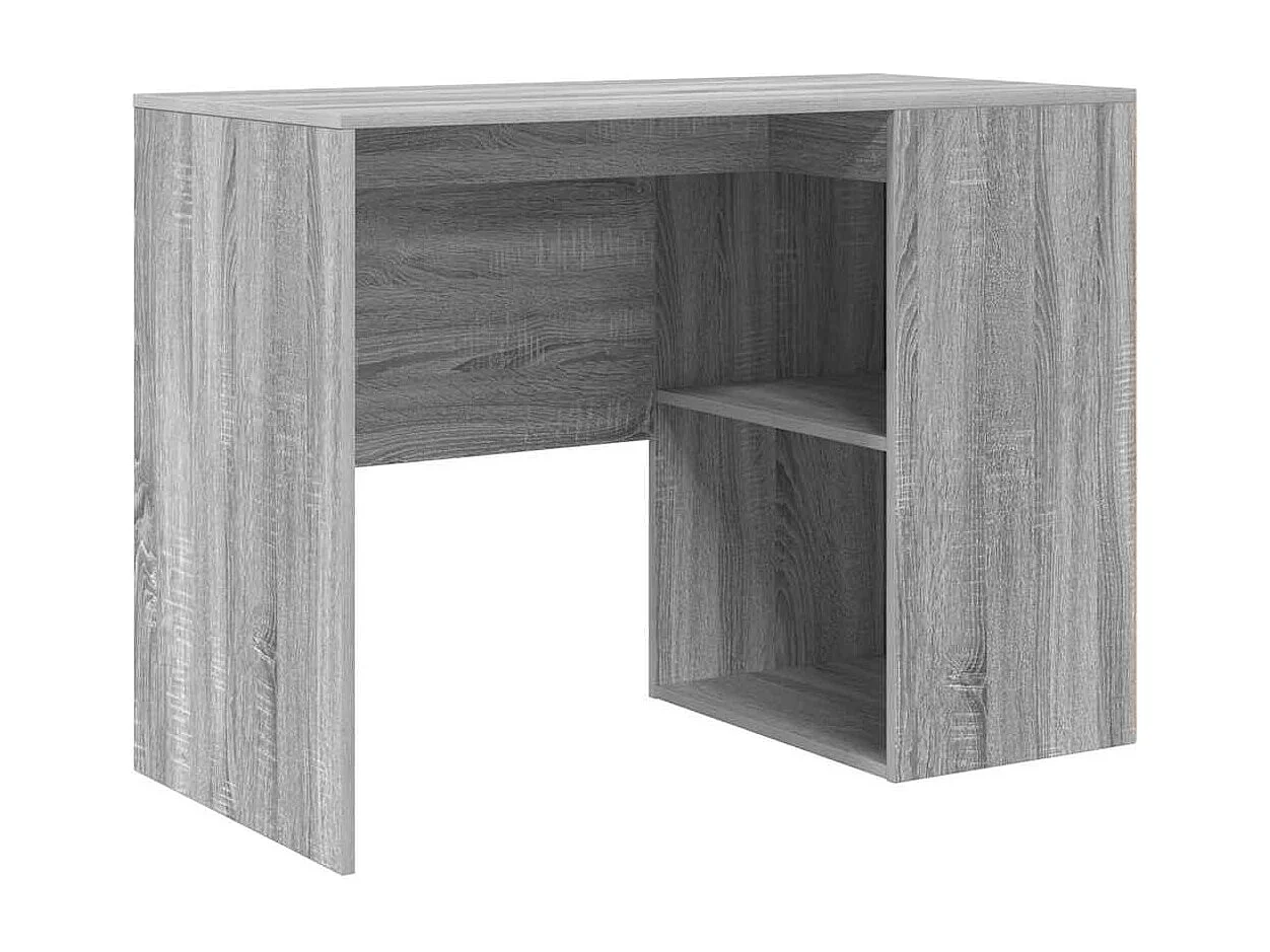 Bureau Gris Sonoma 102 x 50 x 75 cm Bois d'ingénierie