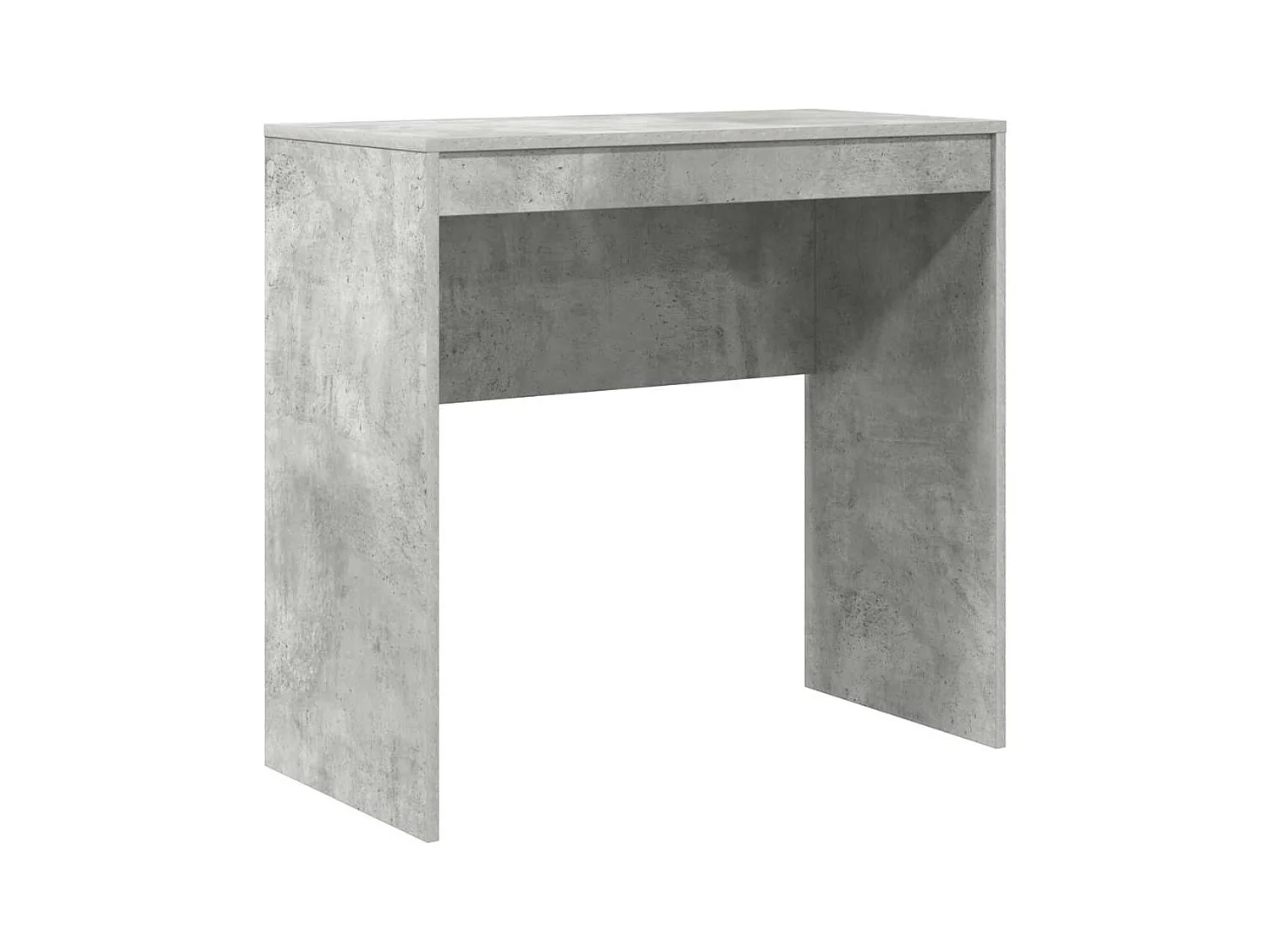 Bureau Gris béton 80 x 40 x 76 cm Bois d'ingénierie
