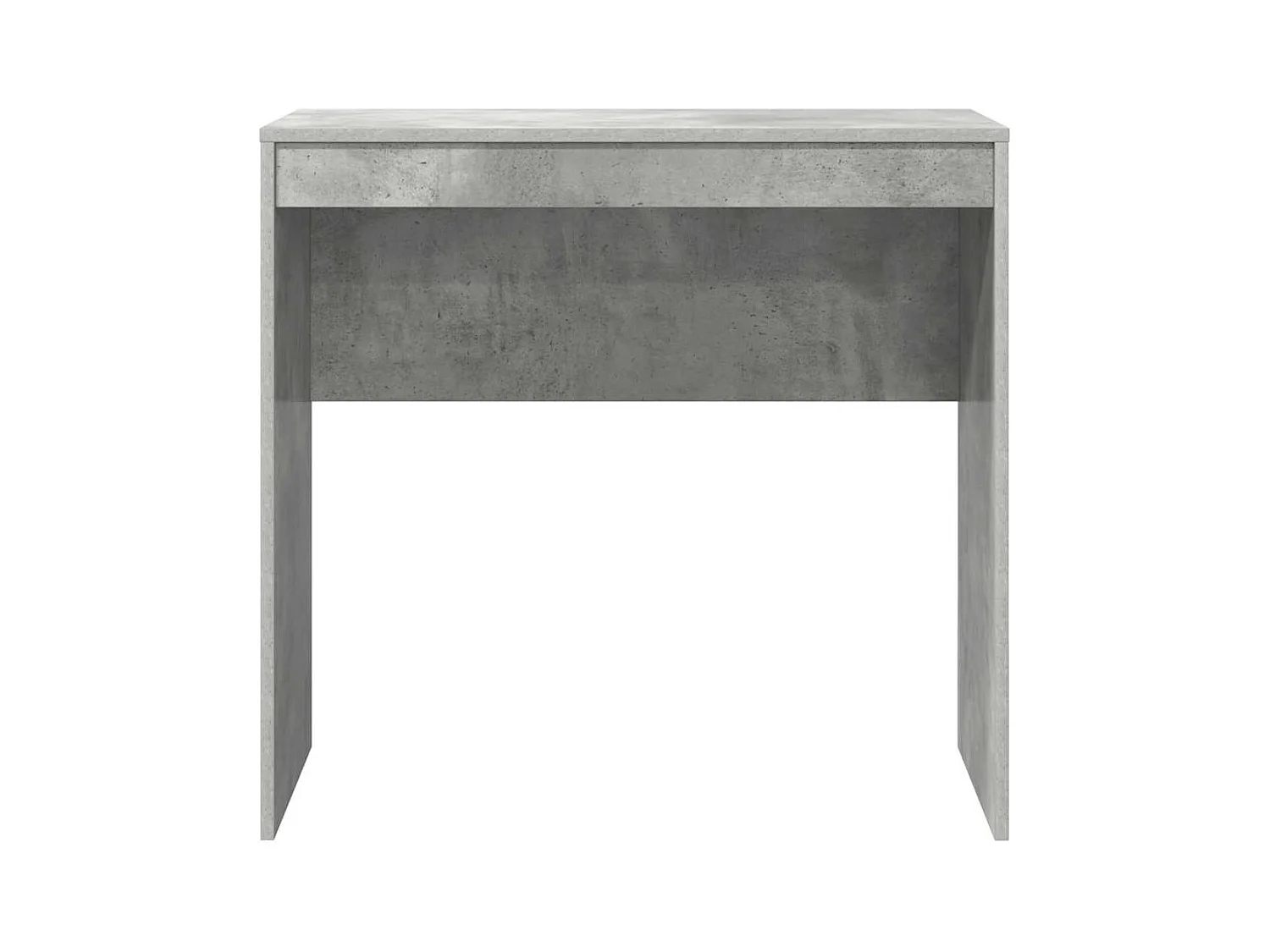 Bureau Gris béton 80 x 40 x 76 cm Bois d'ingénierie