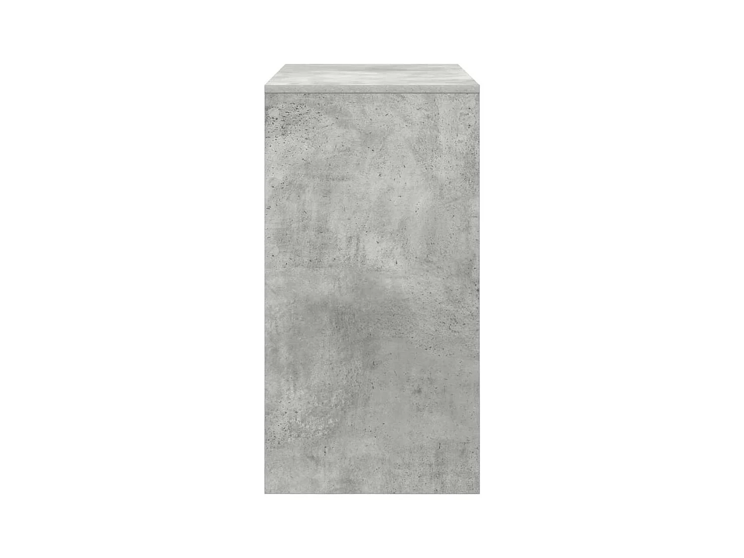 Bureau Gris béton 80 x 40 x 76 cm Bois d'ingénierie