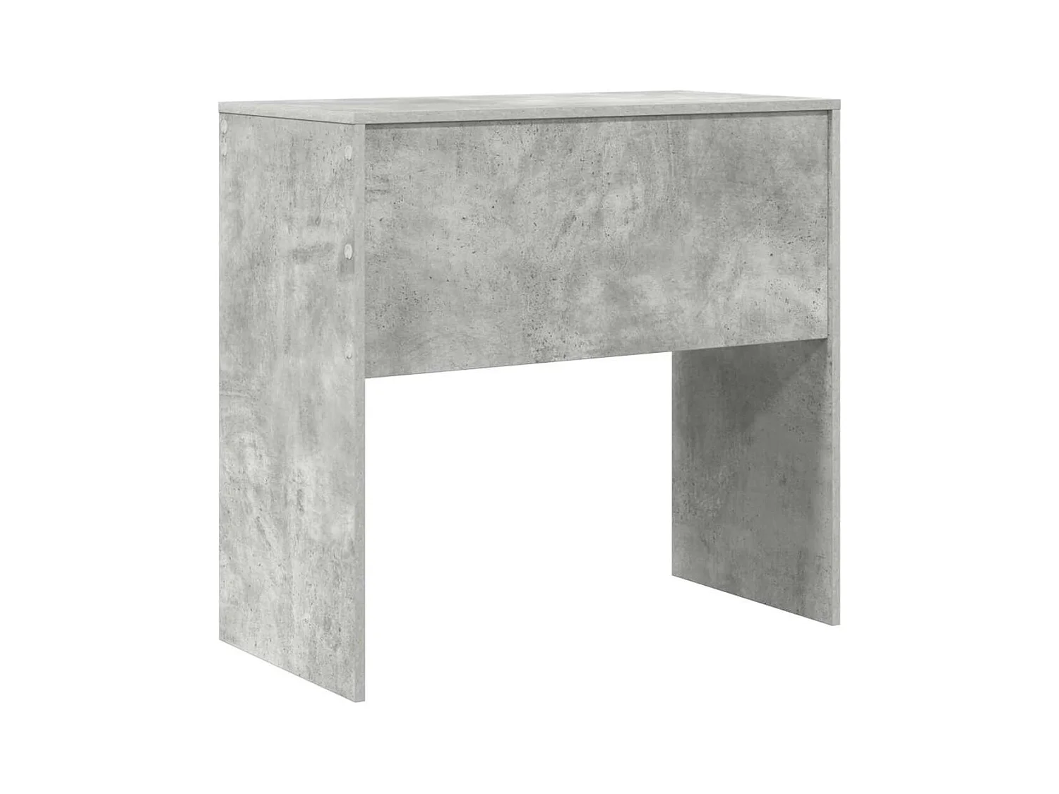 Bureau Gris béton 80 x 40 x 76 cm Bois d'ingénierie