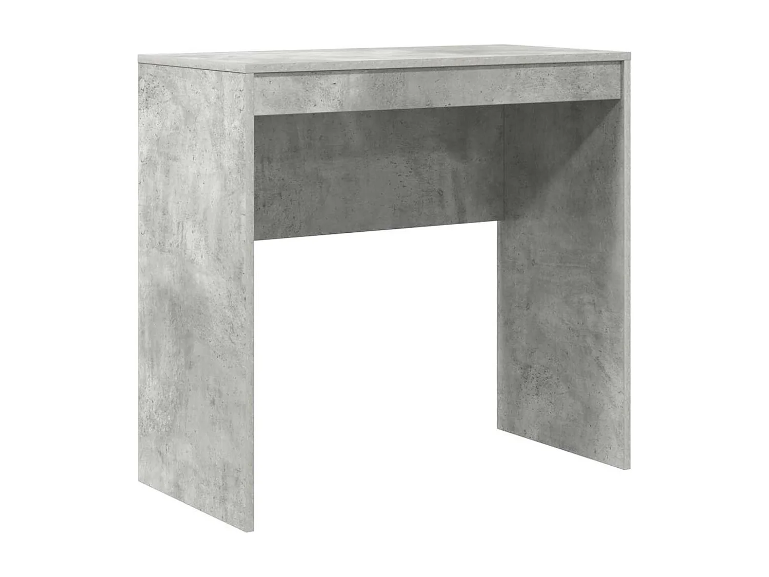 Bureau Gris béton 80 x 40 x 76 cm Bois d'ingénierie