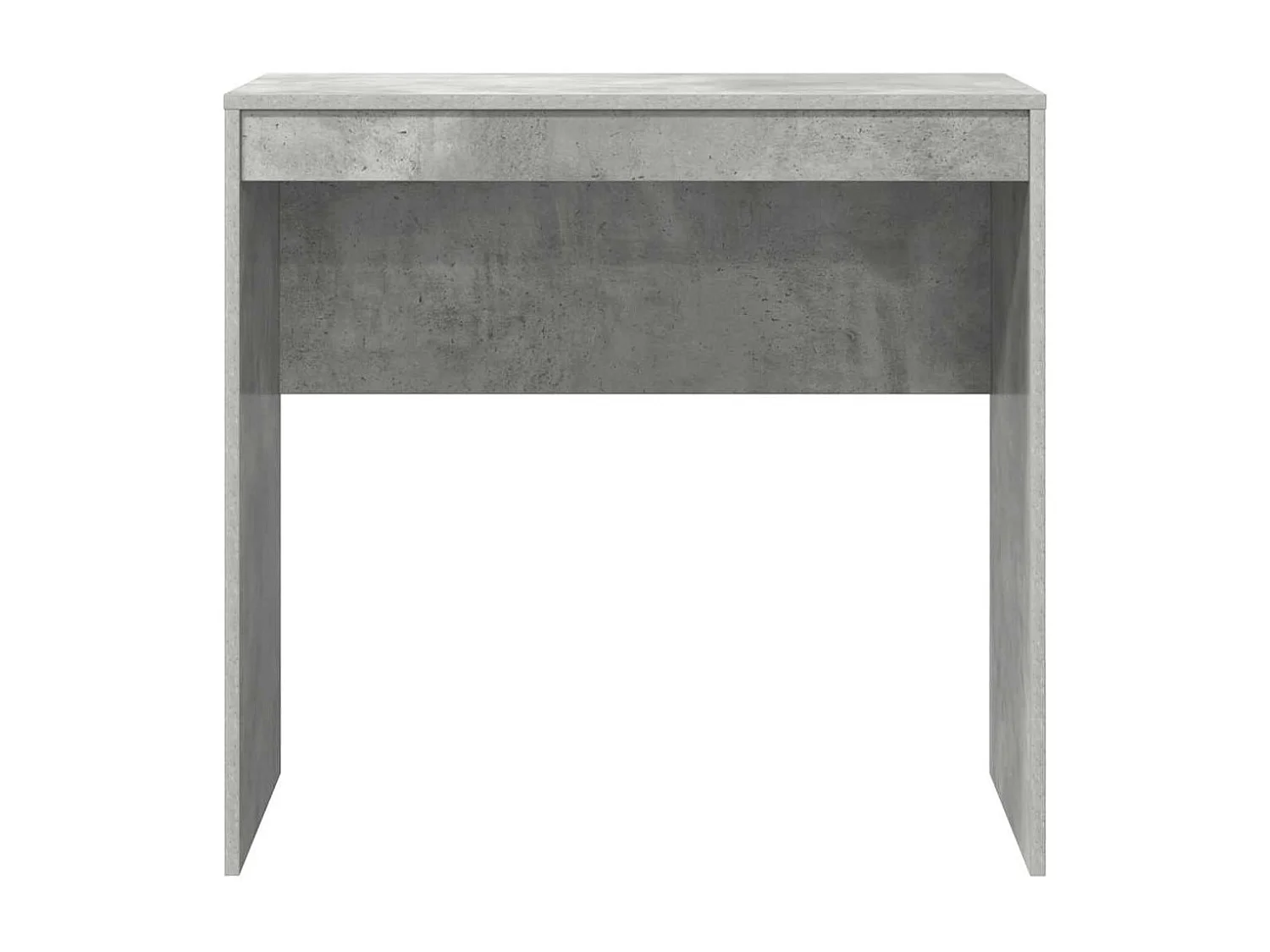 Bureau Gris béton 80 x 40 x 76 cm Bois d'ingénierie