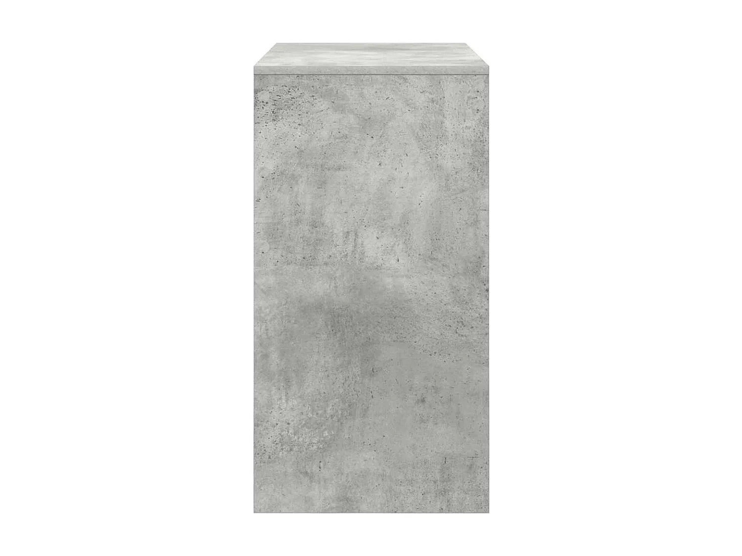 Bureau Gris béton 80 x 40 x 76 cm Bois d'ingénierie