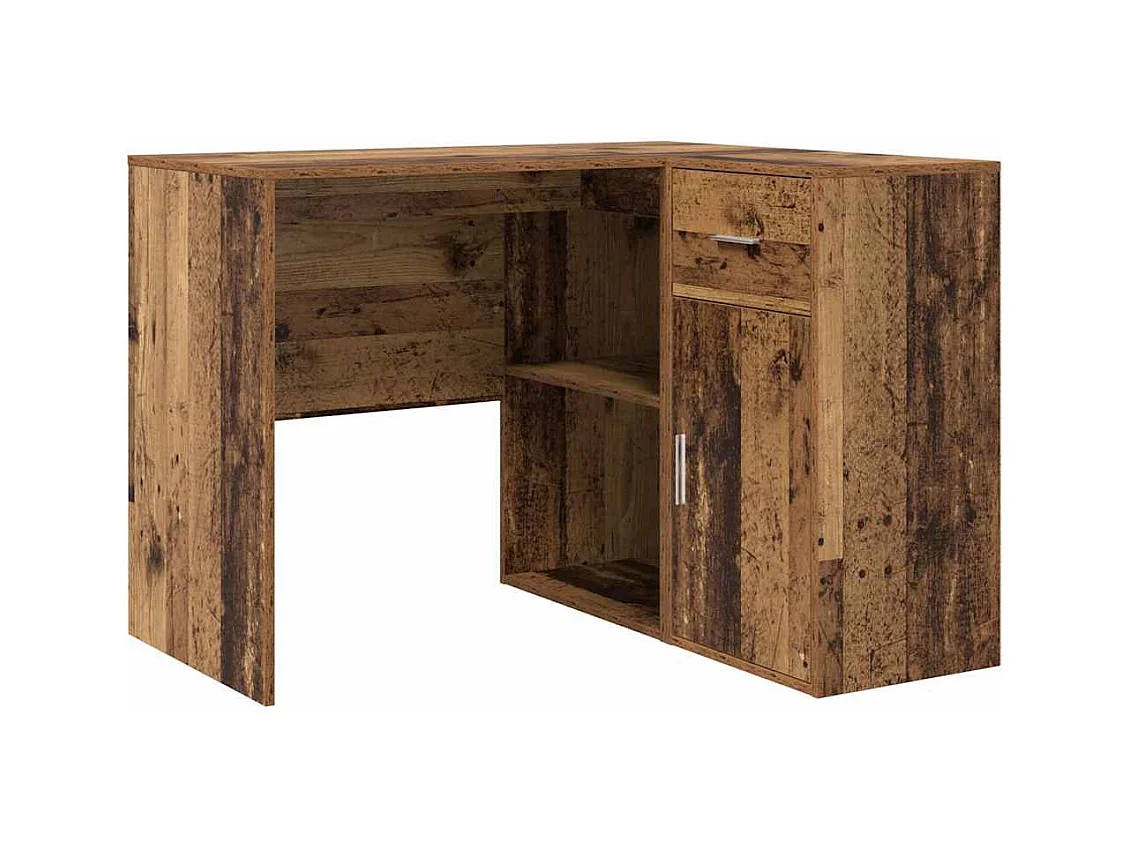Bureau d'angle Bois ancien 102 x 50 x 75 cm Bois d'ingénierie