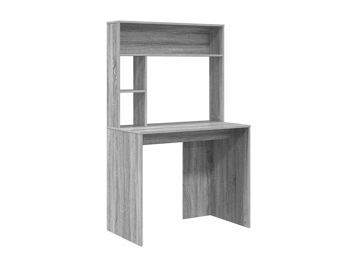 Bureau Sonoma gris 91 x 50 x 149 cm Bois d'ingénierie