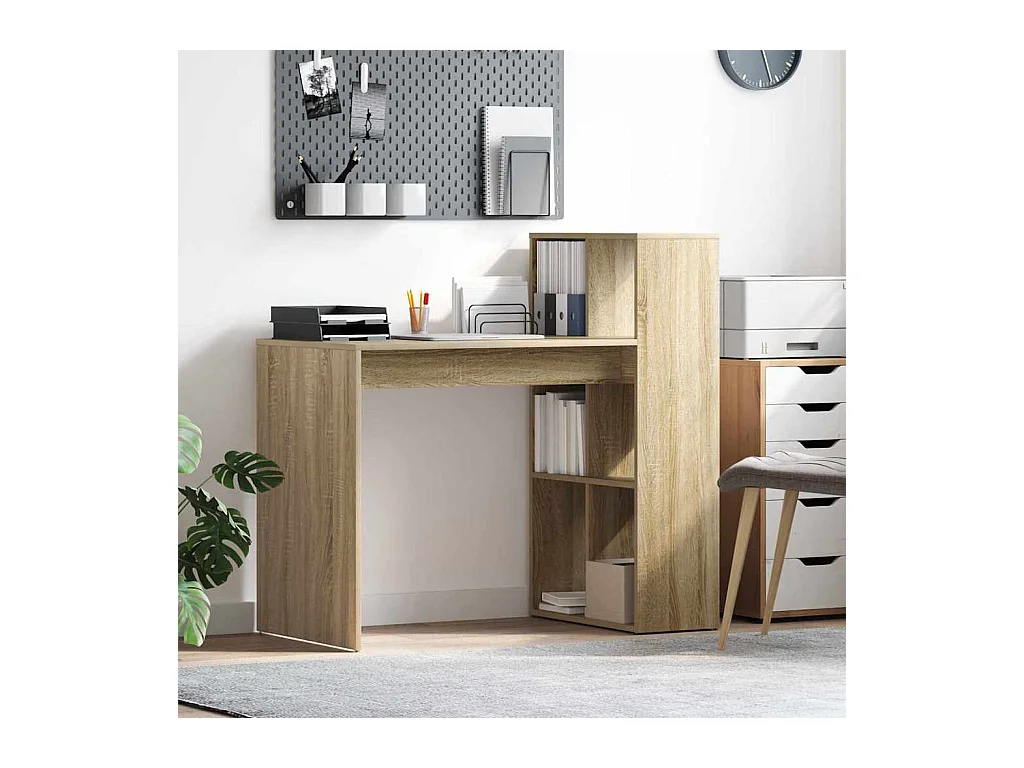 Bureau Chêne sonoma 108 x 55 x 103,5 cm Bois d'ingénierie