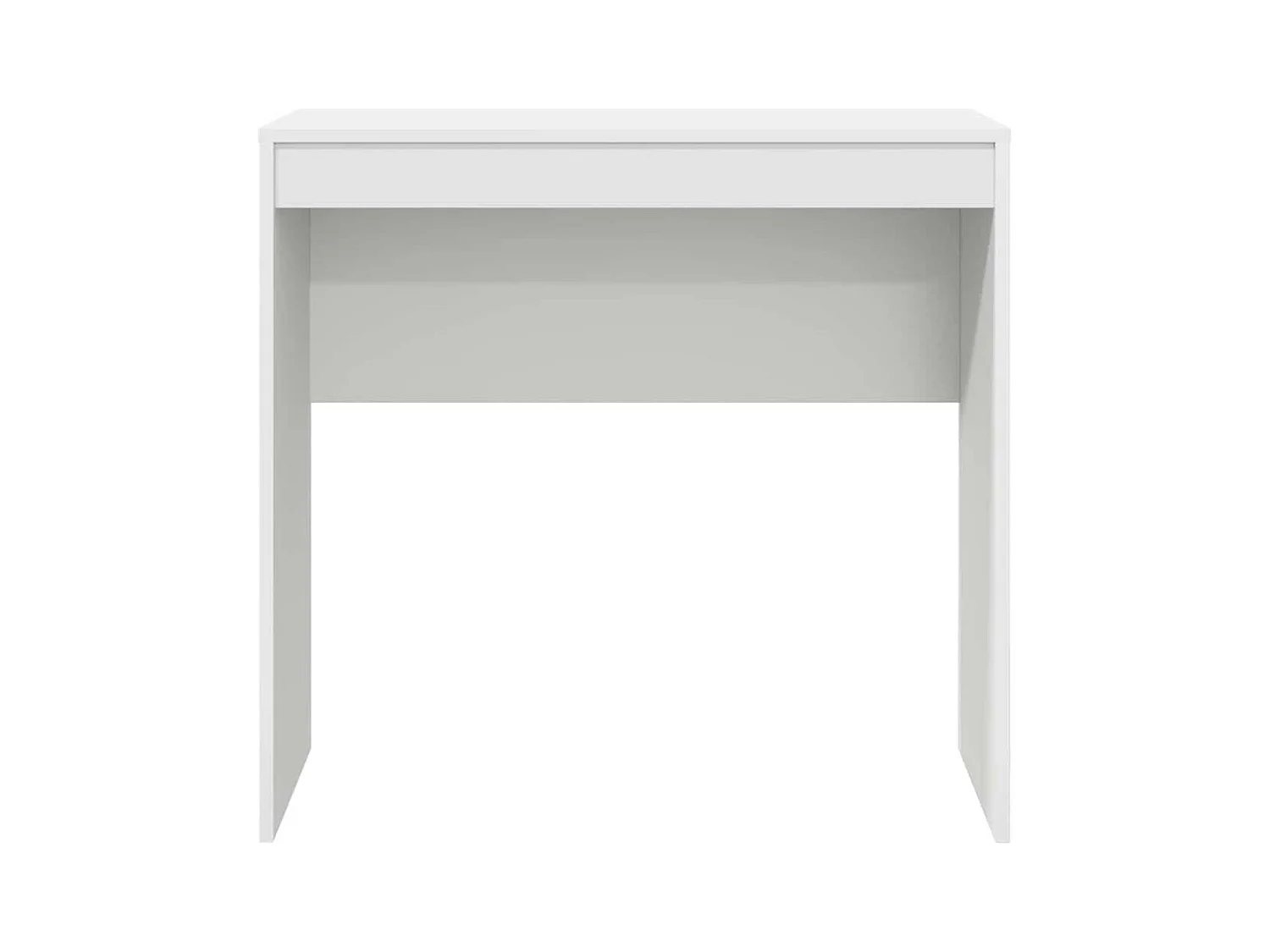 Bureau Blanc 80 x 40 x 76 cm Bois d'ingénierie