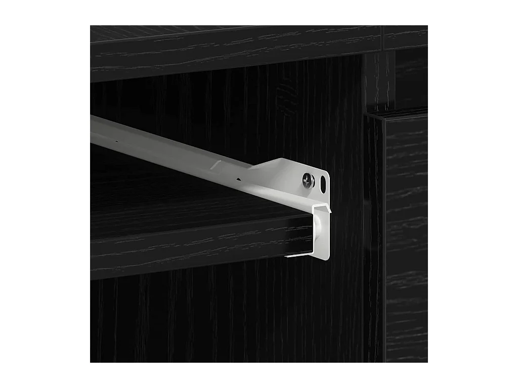 Bureau Chêne noir 140 x 50 x 76 cm Bois d'ingénierie