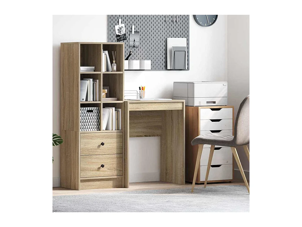 Bureau Chêne sonoma 60 x 40 x 76 cm Bois d'ingénierie
