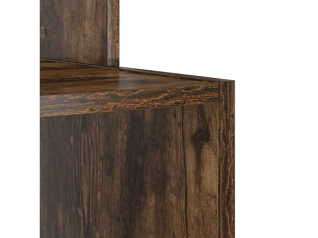 Bureau Chêne fumé 106 x 40 x 88.5 cm Bois d'ingénierie