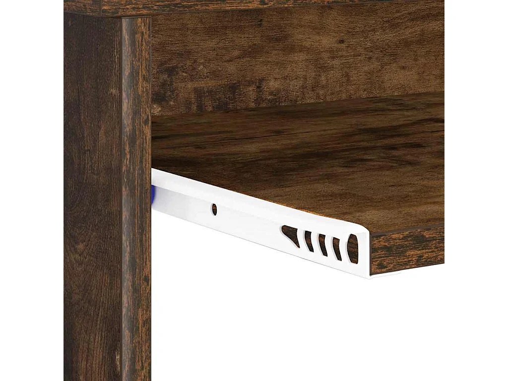 Bureau Chêne fumé 106 x 40 x 88.5 cm Bois d'ingénierie