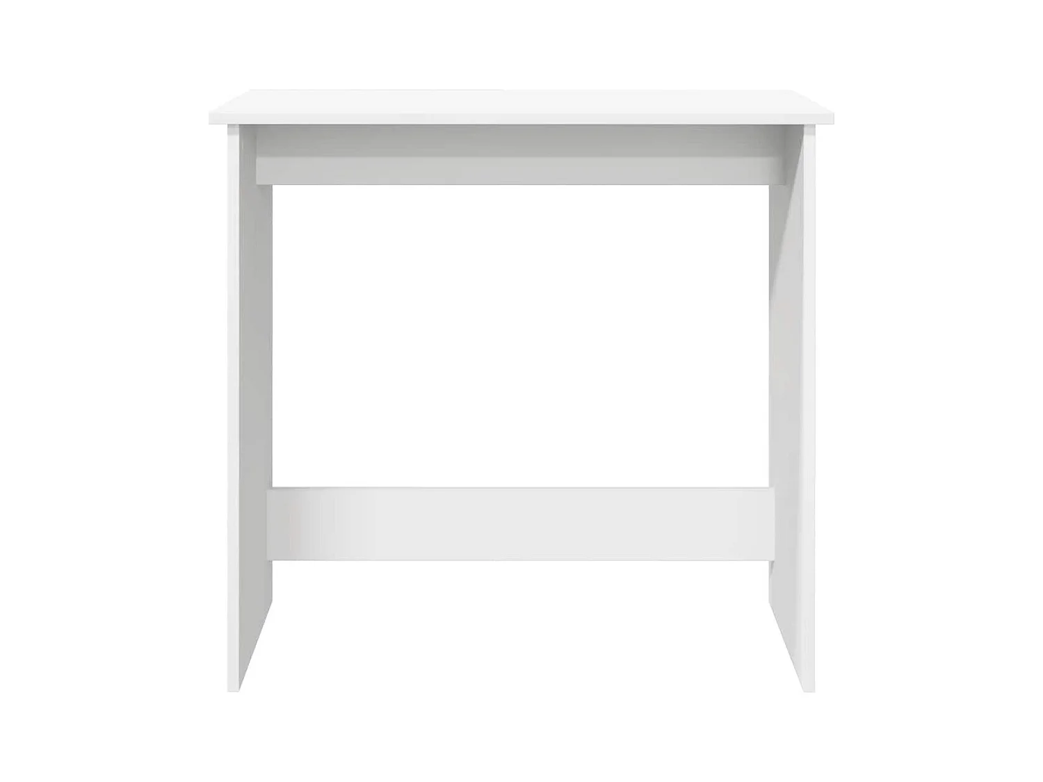 Bureau Blanc 80x40x75 cm Bois d'ingénierie