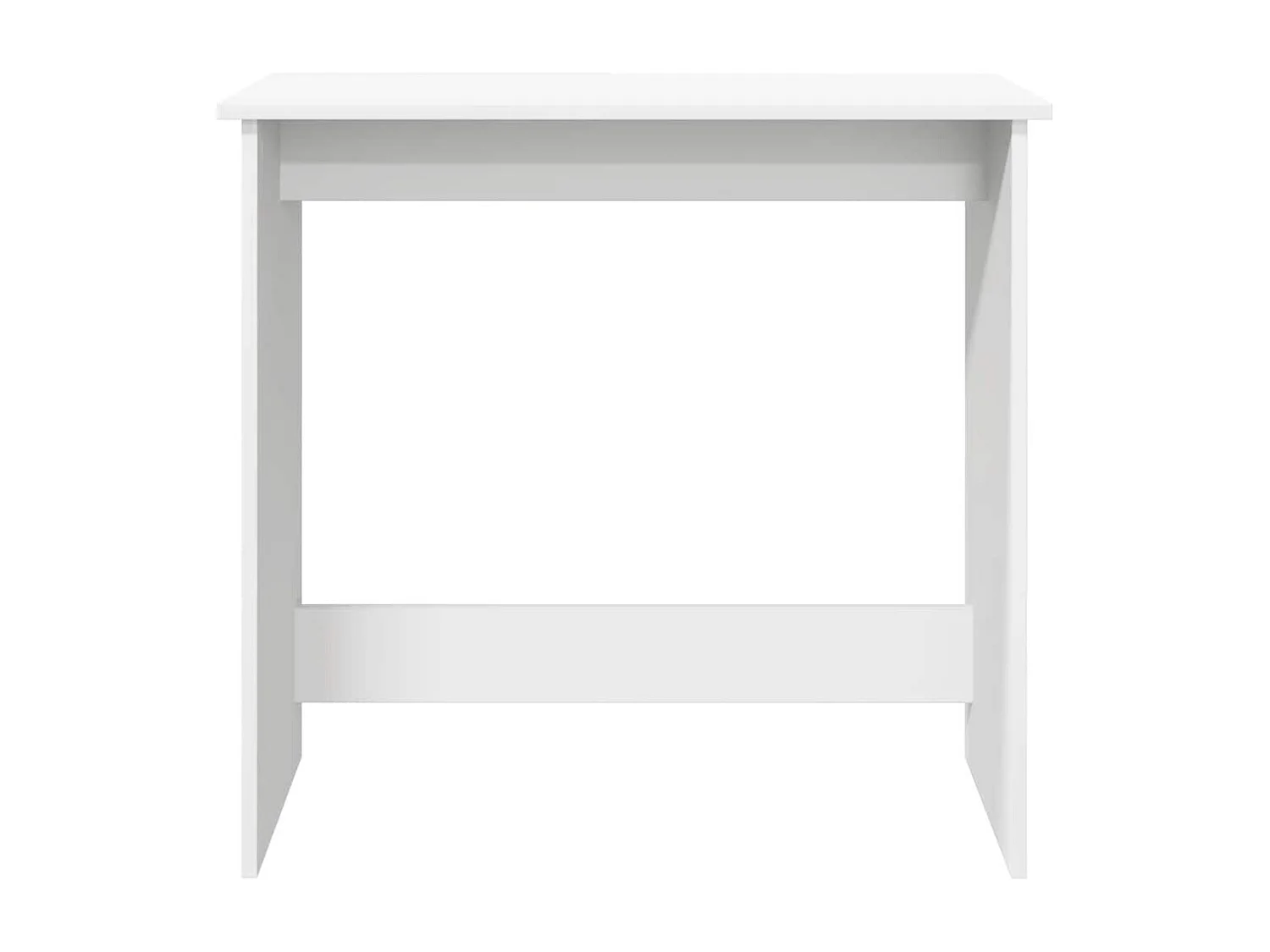 Bureau Blanc 80x40x75 cm Bois d'ingénierie