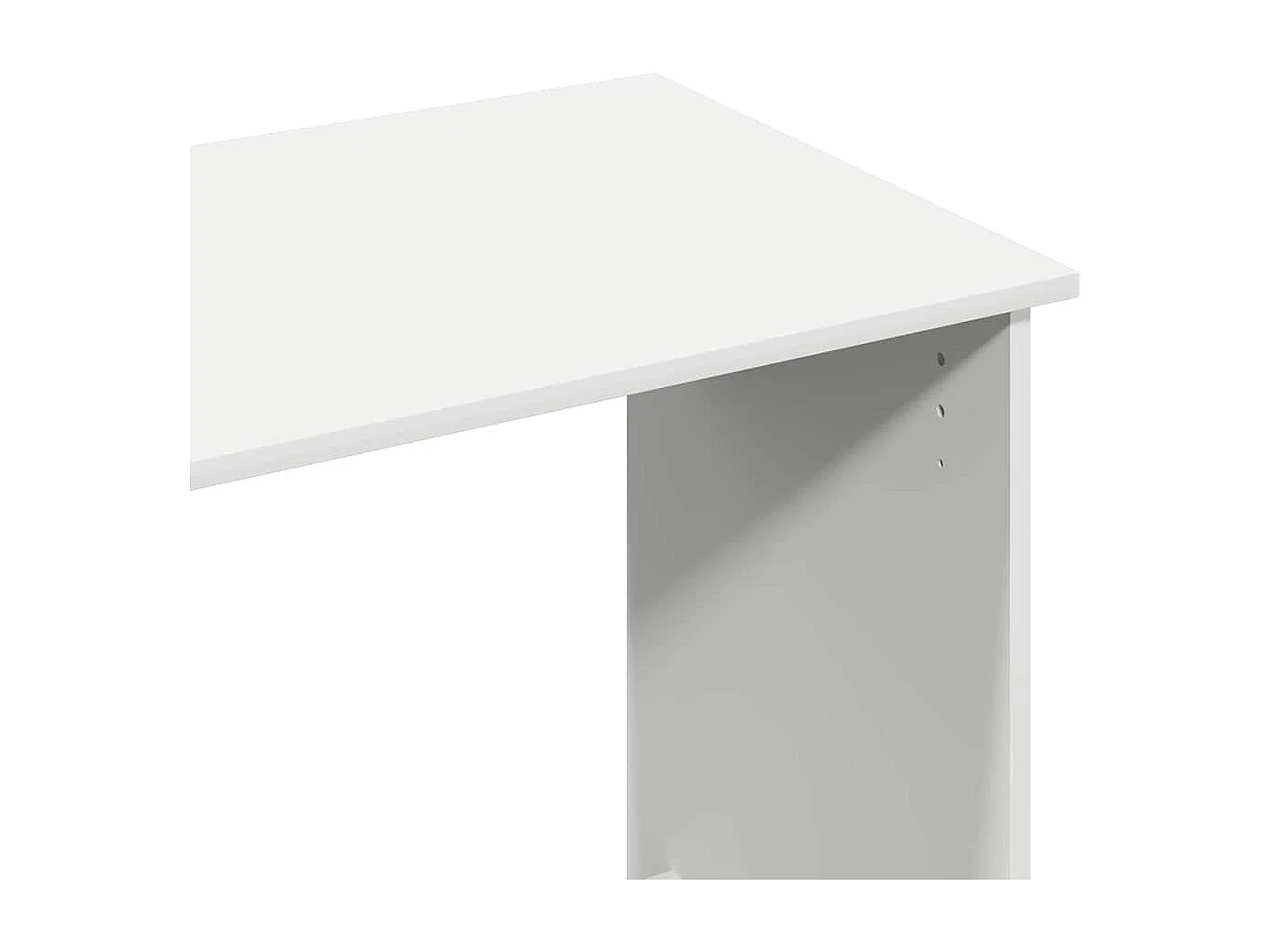 Bureau Blanc 80x40x75 cm Bois d'ingénierie