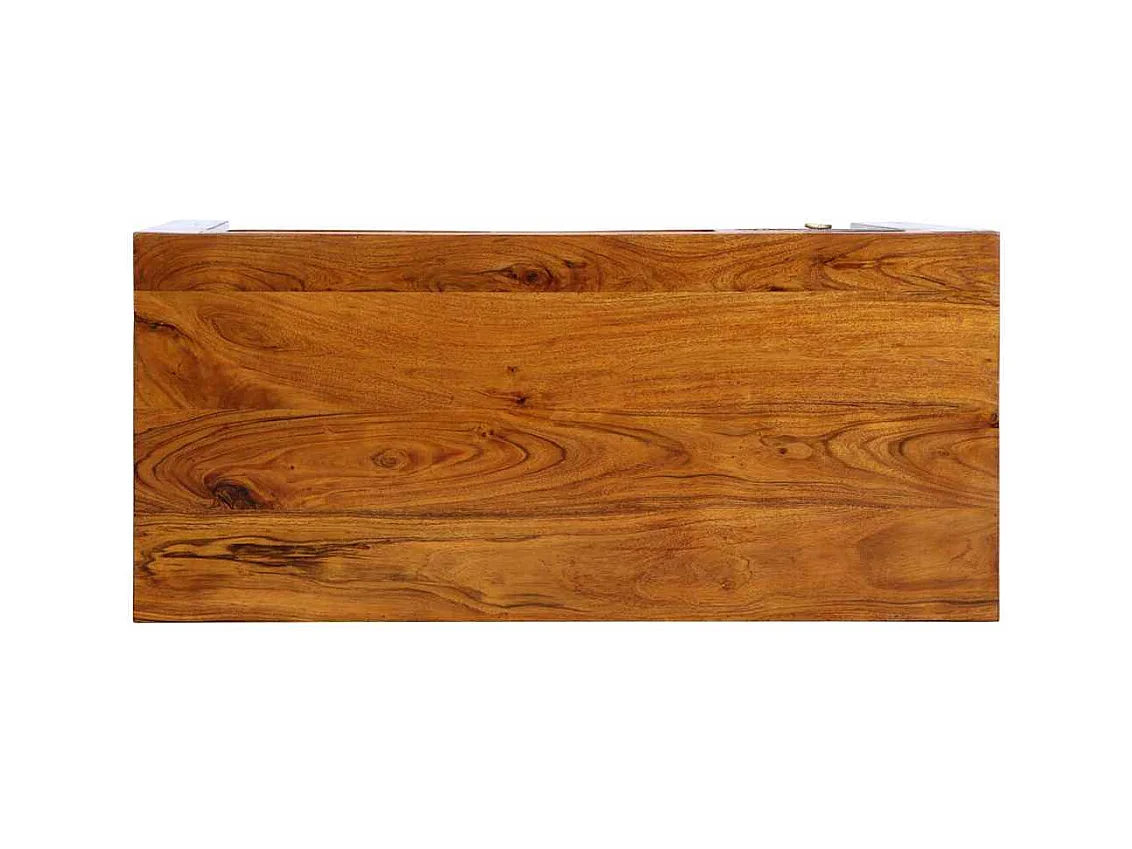Bureau avec tiroir Marron 110 x 50 x 73 cm Bois d'acacia massif