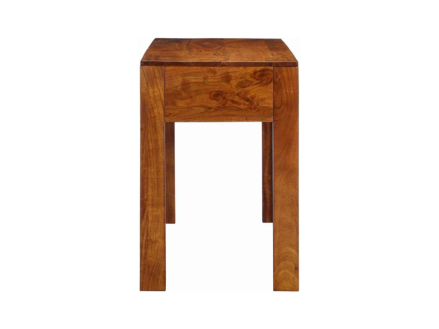 Bureau avec tiroir Marron 110 x 50 x 73 cm Bois d'acacia massif