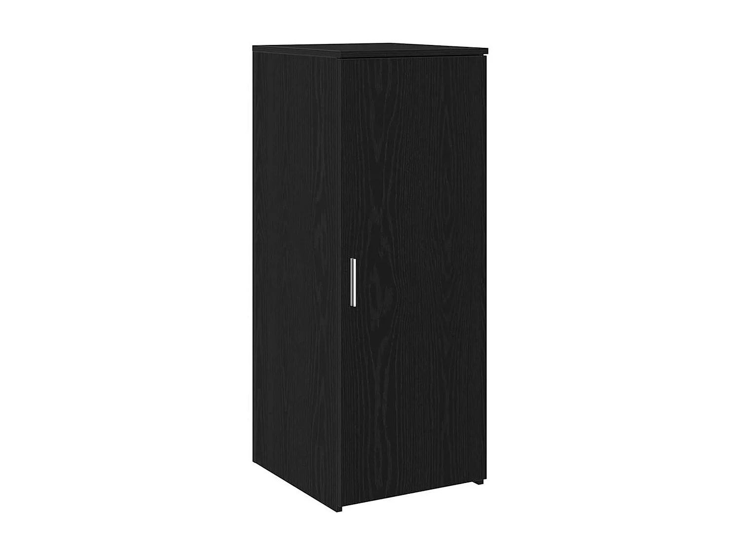 Bureau de réception chêne noir 180x50x103,5cm bois d'ingénierie