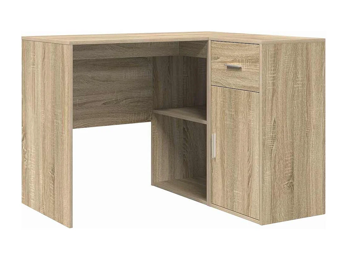 Bureau d'angle Chêne Sonoma 102 x 50 x 75 cm Bois d'ingénierie