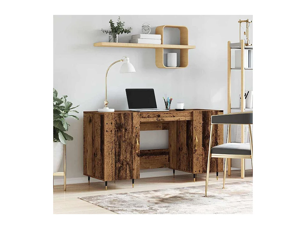 Bureau Bois ancien 140 x 50 x 75 cm Bois d'ingénierie