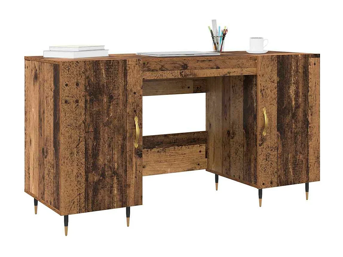 Bureau Bois ancien 140 x 50 x 75 cm Bois d'ingénierie