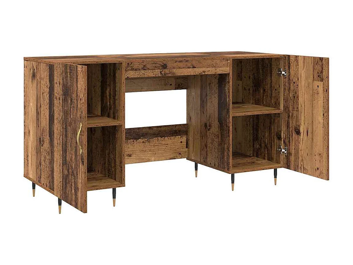 Bureau Bois ancien 140 x 50 x 75 cm Bois d'ingénierie