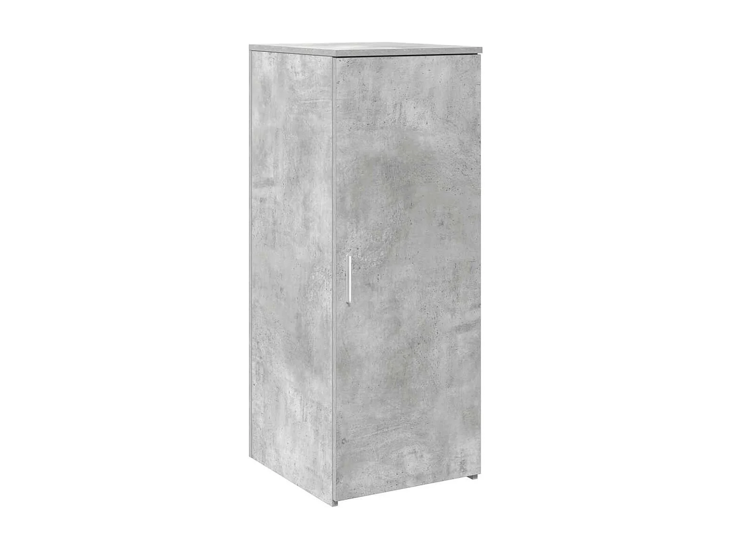 Bureau de réception gris béton 180x50x103,5cm bois d'ingénierie