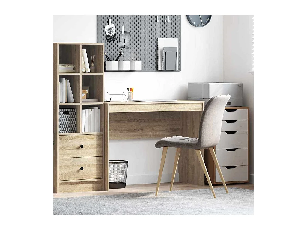 Bureau Chêne sonoma 100 x 40 x 76 cm Bois d'ingénierie