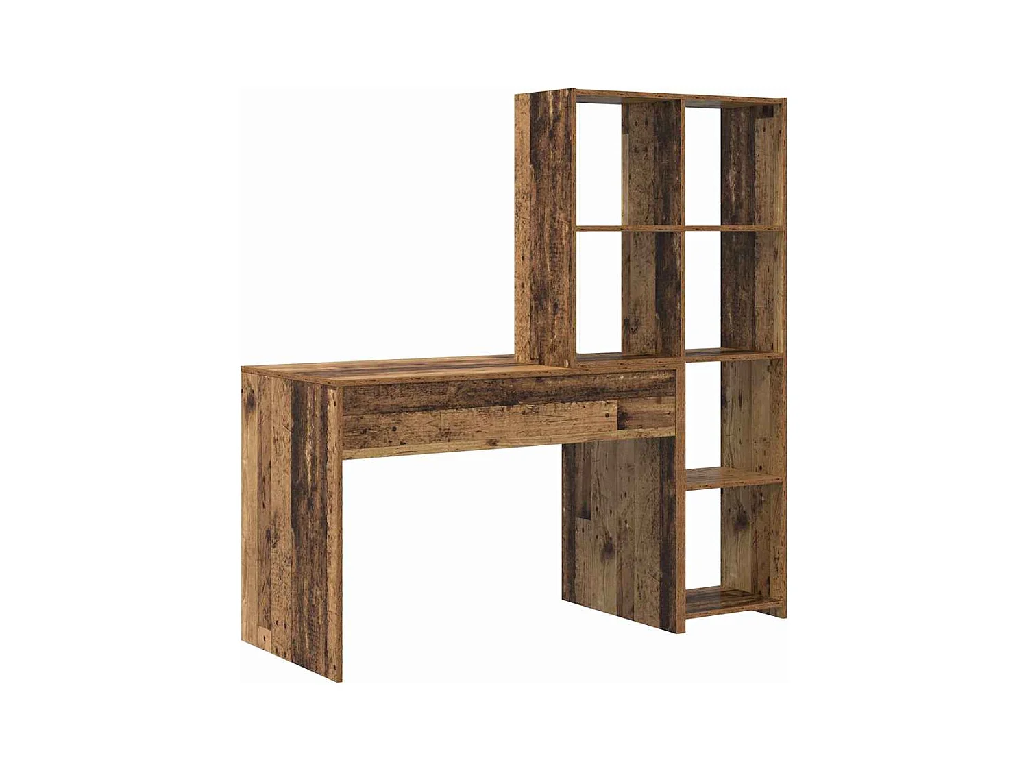 Bureau Bois ancien 138.5 x 55 x 143 cm Bois d'ingénierie