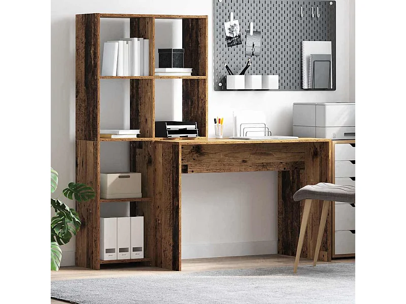 Bureau Bois ancien 138.5 x 55 x 143 cm Bois d'ingénierie