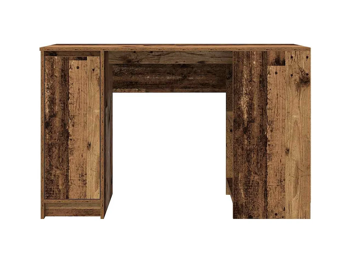 Bureau vieux bois 120x42x76 cm bois d'ingénierie