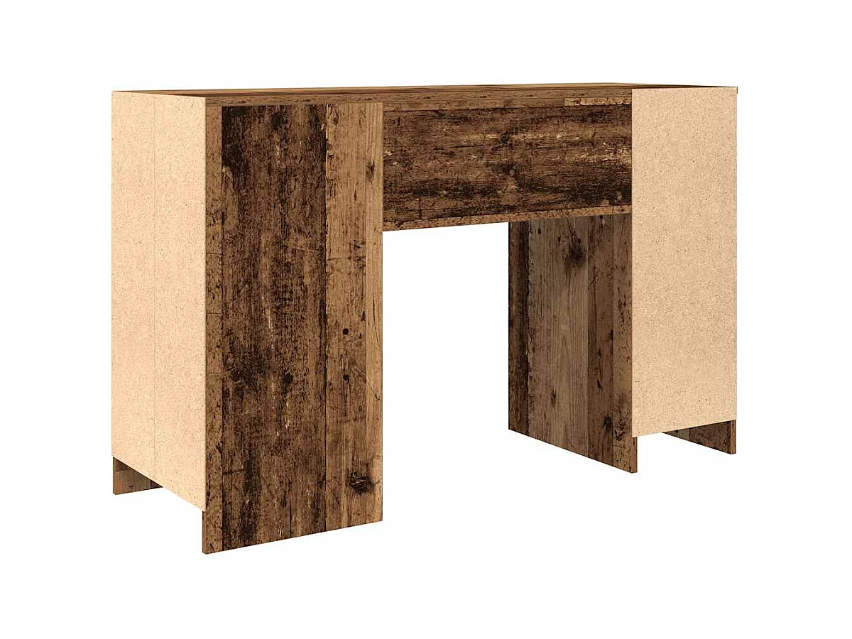 Bureau vieux bois 120x42x76 cm bois d'ingénierie