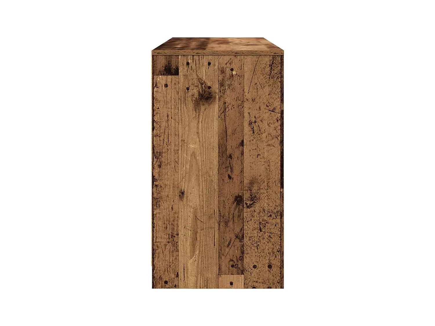 Bureau vieux bois 120x42x76 cm bois d'ingénierie