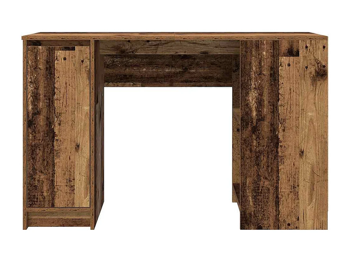 Bureau 120x42x76 cm spaanplaat oud hout