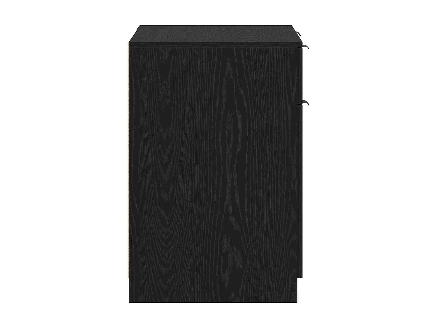 Bureau Chêne noir 133 x 50 x 75 cm Bois d'ingénierie