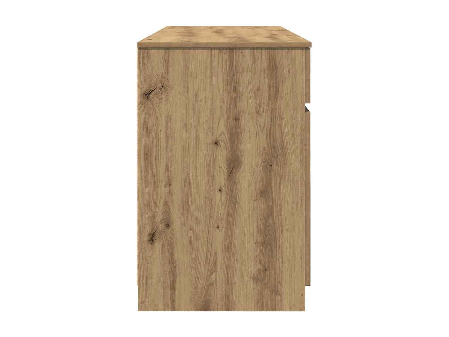 Bureau chêne artisanal 140 x 49 x 76 cm Bois d'ingénierie